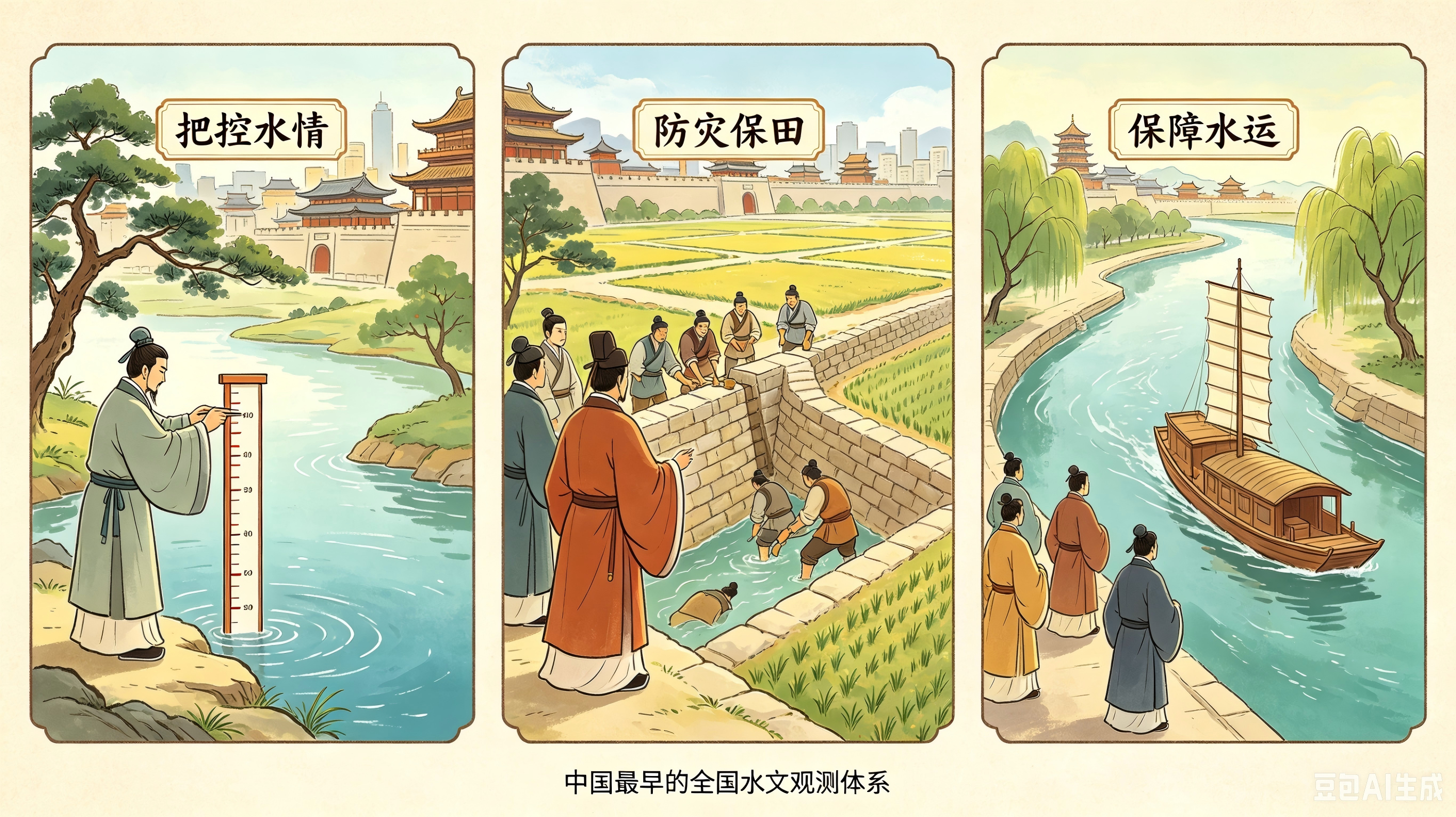古人也測水位？都江堰的李冰父子這么做