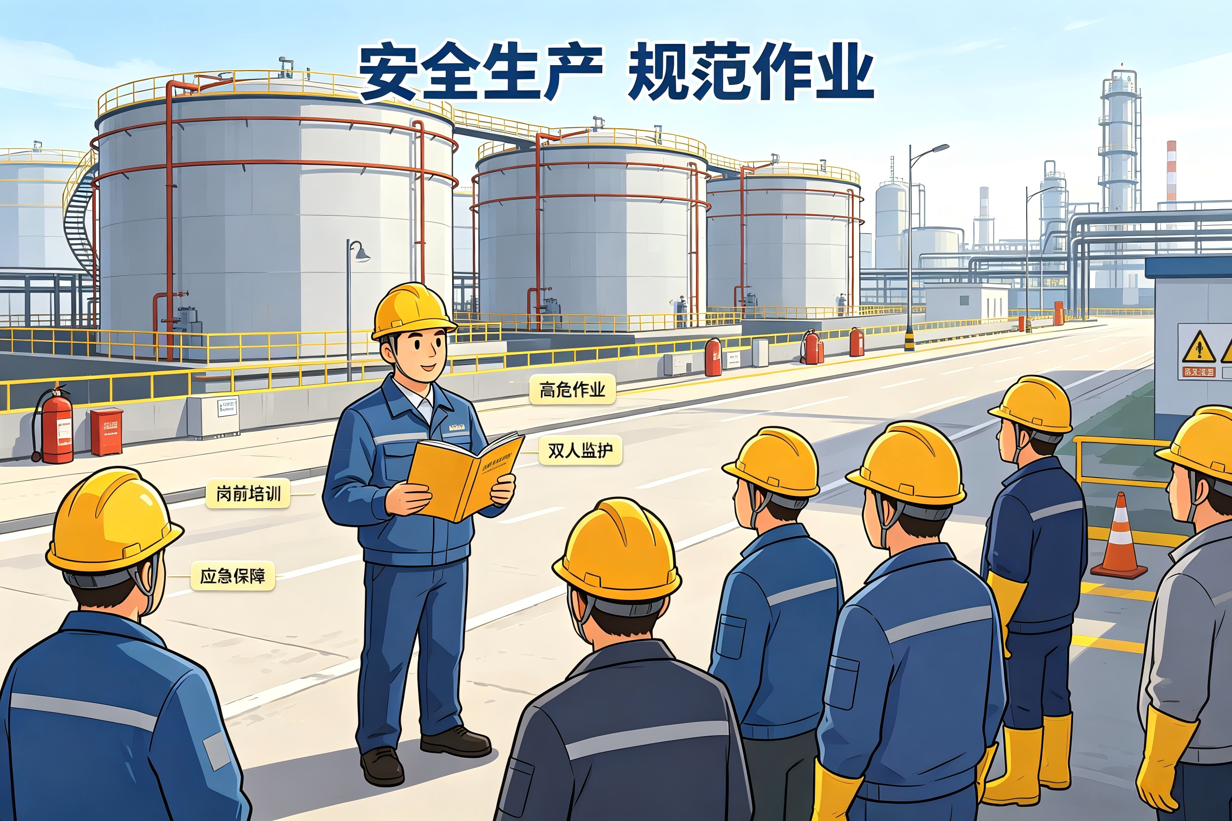 安全無小事：規(guī)范操作，從源頭杜絕罐區(qū)人工巡檢致命風(fēng)險(xiǎn)